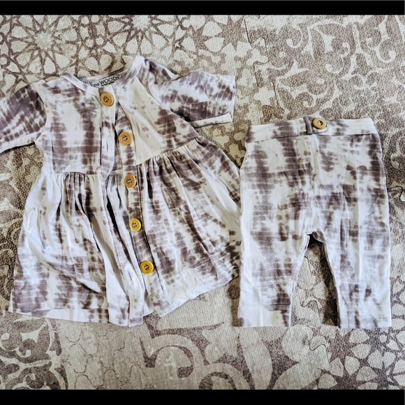 kate quinn Other - Kate Quinn Organic Beechwood Modal Shibori Set